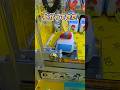 獲得口から上ってくるだと?!😅#クレーンゲーム #ufoキャッチャー #ゲームセンター #ゲーセン #日本夾娃娃 #clawmachine
