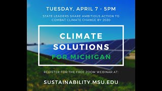 Solve Climate by 2030: Climate Solutions for Michigan
