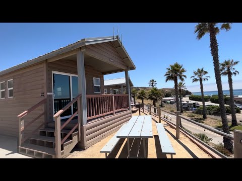 Full tour of Jalama Beach Cabin. Inside and Outside.