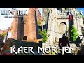 The Witcher 1 vs The Wicther 3 - Kaer Morhen (ultra modded) [4K, 60fps]