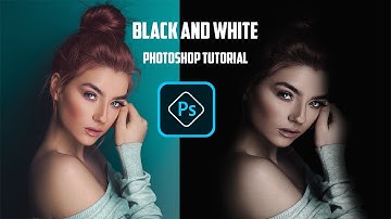 How To Make Black And White portrait in Photoshop cc