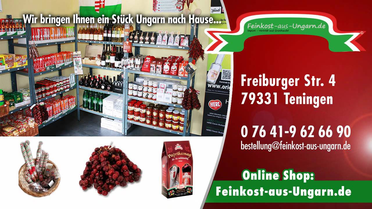 Ungarische Spezialitäten & Feinkost - TENINGEN