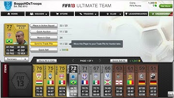 Fifa 13 Ultimate Team WEB APP, First look/Pack Opening By BoggsHD