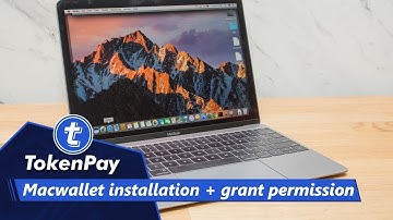 TokenPay l Macwallet installation + grant permission (MAC)