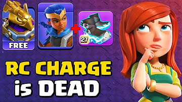 RC Charge is Actually Dead in TH18...Base Building Tips For Fireball + Rc Charge (Clash of Clans)
