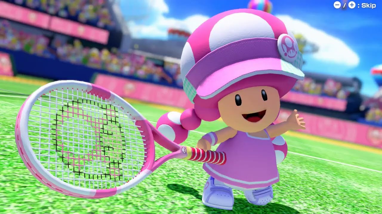 Toadette's Tennis Intro (Mario Tennis Aces)