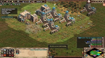AOE2:DE Tatars 3 tc boom Cav Archers Rams (Build Order)