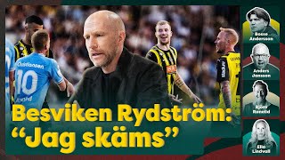 Björn Ranelids besvikelse efter Malmös poängtapp | Bosse Andersson om Djurgårdens guldstrid