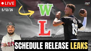 Arizona Cardinals SCHEDULE Leaks |