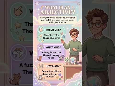 Adjectives and its usage #education #english #class #students
