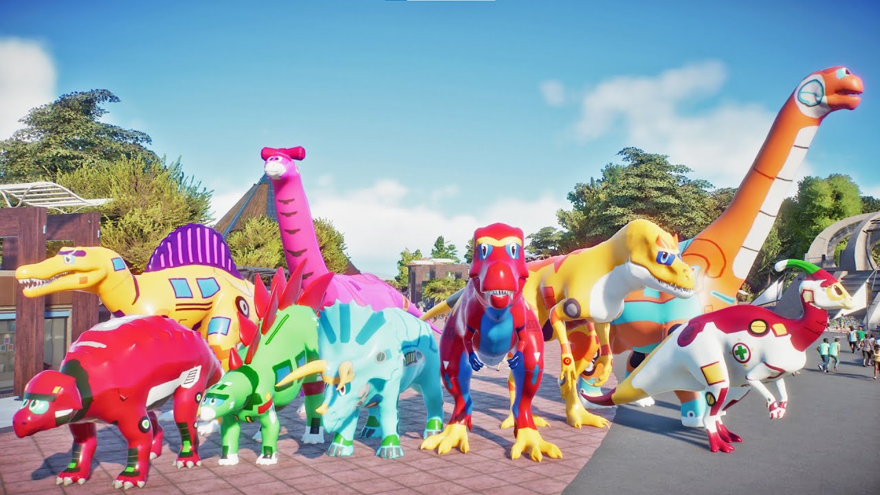 Dinosaur Mod JWE2 Dinosaur Explorer Heroes Inspired by Go Dino Explorer