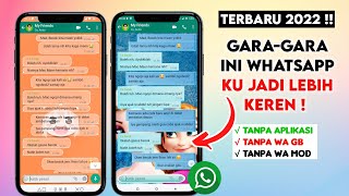 Cara Merubah Tema Whatsapp Original Tanpa Aplikasi Tambahan | Terbaru 2022 ~ Sobat Ranm screenshot 3