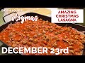 Enzo & Louie's vlogmas 2021: Day 23 - Mystery British Snack and Amazing Christmas Lasagna!