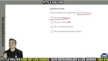| CSIR-NET LIFE SCIENCES | PYQ 2022 June | VIDEO SOLUTION |