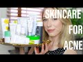 SKINCARE FOR ACNE PRONE SKIN | Drunk Elephant, Krave Beauty, Paula's Choice, Etc