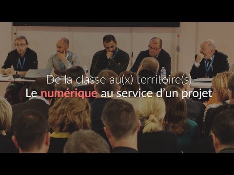 Table ronde | De la classe aux territoires,  le numérique au service d'un projet