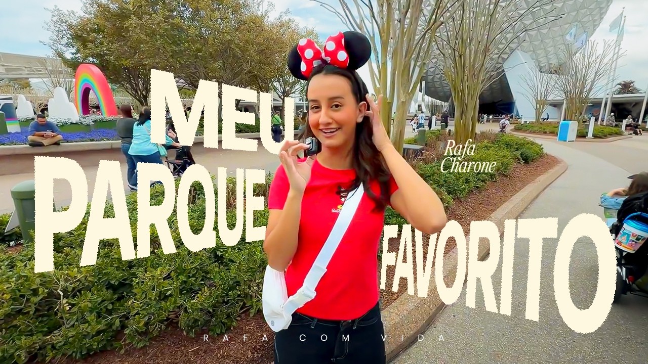 Meu parque favorito! - #1 Vlog Rafa com vida