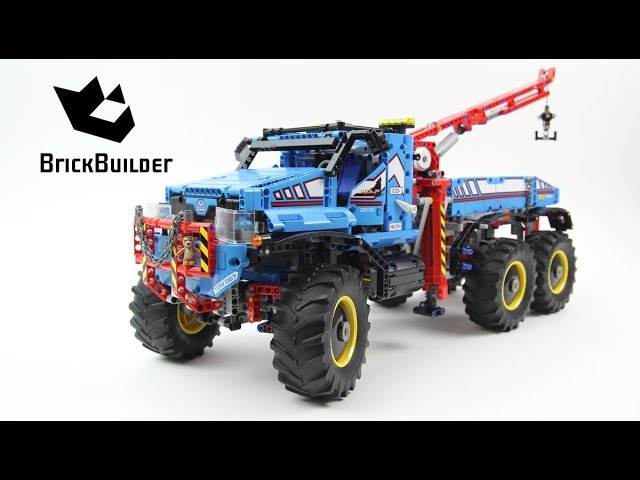 lego technic 6x6 all terrain tow truck 42070