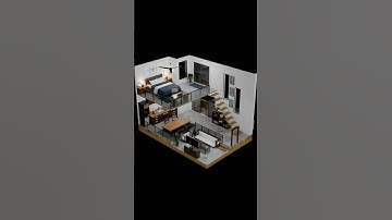 3d House model || Blender