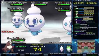 LIVE Shiny Vanillite (74)  Horde Encounters in Pokemon XY