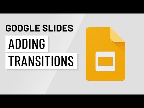 Google Slides: Adding Transitions