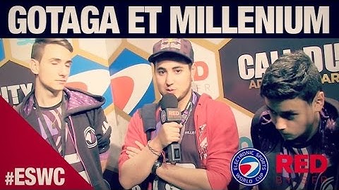 #ESWC #COD : Gotaga et Millenium en interview avec RED BY SFR
