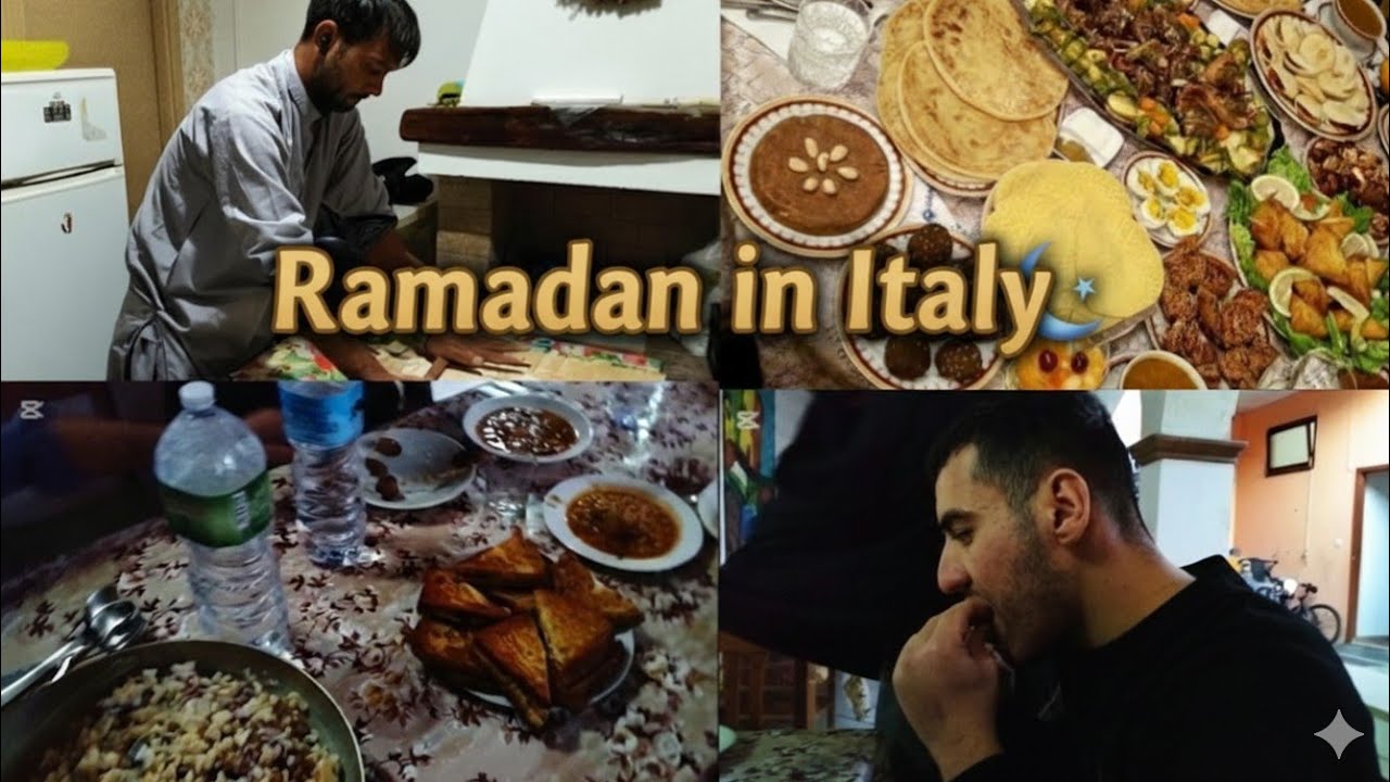 Ramadan in Europe Camp: پاکستانی، افغانی اور مراکشی بھائیوں کی افطاری 🌙