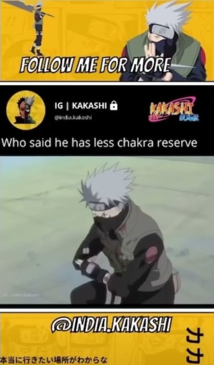 Kakashi Of The Sharinghan 🥵