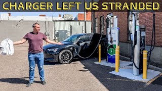 Left Stranded In Our Electric Car! Here's How We Survived