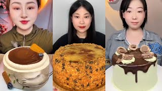 Thánh ăn bánh kem #168 | Saint eats cake | 奶油蛋糕 크림 케이크 ເຄັກສີຄີມ เค้กครีม | Cake Eating Challenge
