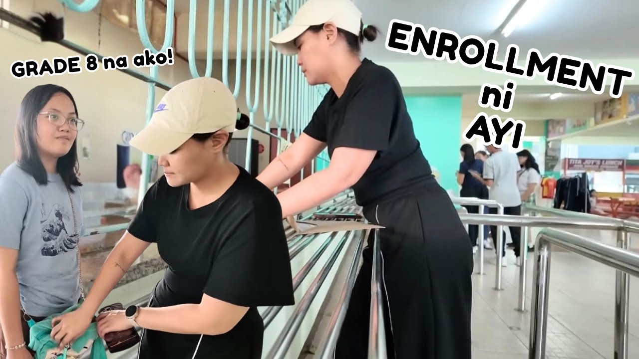 NA-ENROLL NA SI AYI! GRABE GRADE 8 NA SIYA | AustriaFamilyVlogs