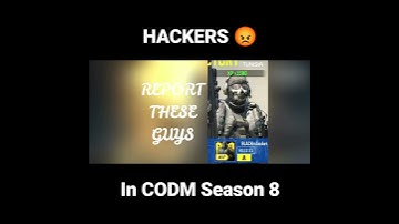 Hackers in COD Mobile...    #shorts #hackers #codmobile #codm #callofdutymobile