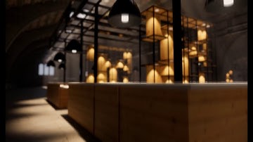 3d Model of existing Building in Barcelona  /Recap+Revit+Enscape+Movavi