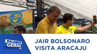 Ex presidente da república Jair Bolsonaro visita Aracaju  BGT