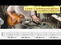 【TAB譜・フル版】THE YELLOW MONKEY / Love Communication【弾いてみた】歌詞・メロディ付 (ギター&ボーカル練習用)