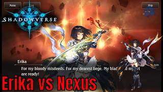 Shadowverse - Erika vs Nexus