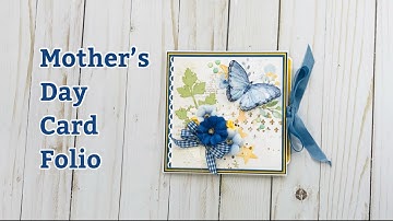 Mother’s Day Card-folio | Country Craft Creations Baby Dreams Boy collection | Guest DT for May