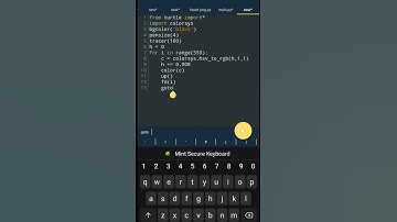 Python turtle graphic design😜😜🥰🥰 || python coding status 😍😜 #shorts   #programming  #turtle  #python