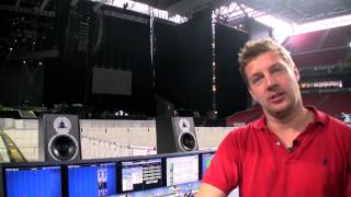 Depeche Mode on Tour with DBM50 Dynaudio Professional Monitors