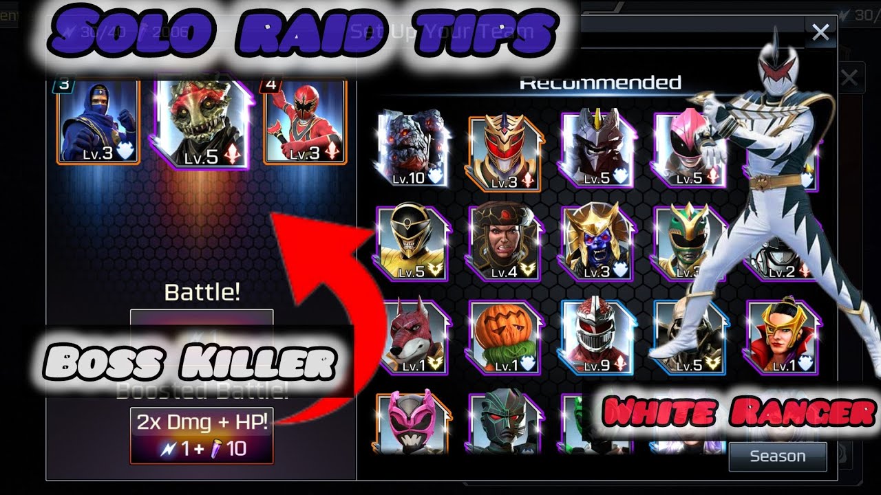 Solo raid gameplay, Pt 1. (TIPS IN DESCRIPTION) Power Rangers Legacy ...