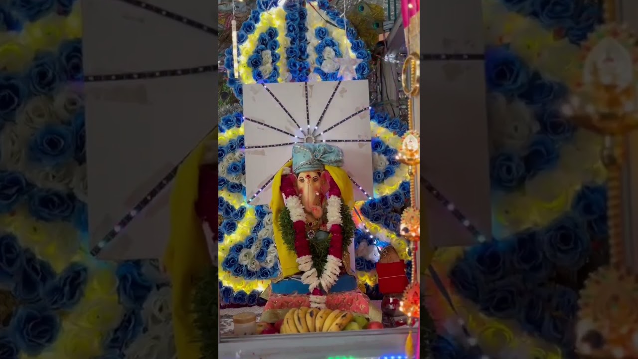 Aala re aala majha bappa aala 🤩❤️🥹 #shorts #youtubeshorts #trending #ganesh #ganpati #bappa #viral