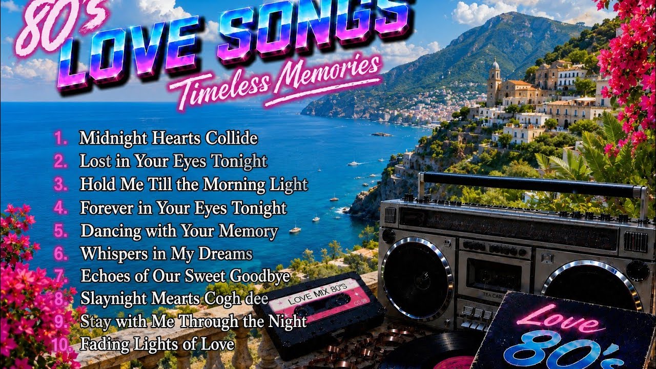 【中古】「非常に良い」［CD］Love Songs With Memories 80's Love Songs 💖 Timeless Memories | Best Romantic Retro Hits