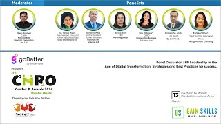 Panel: HR Leadership in the Age of Digital Transformation: Strategies and Best Practices for success