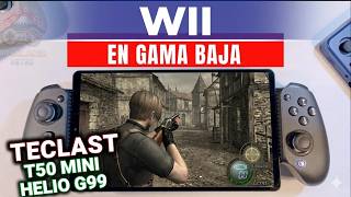 TECLAST T50 Mini: 😲¿La MEJOR tablet BARATA para EMULAR Wii? 🎮 Helio G99 con Dolphin MMJR2