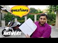 Funny QNA session AM MotoVlogs