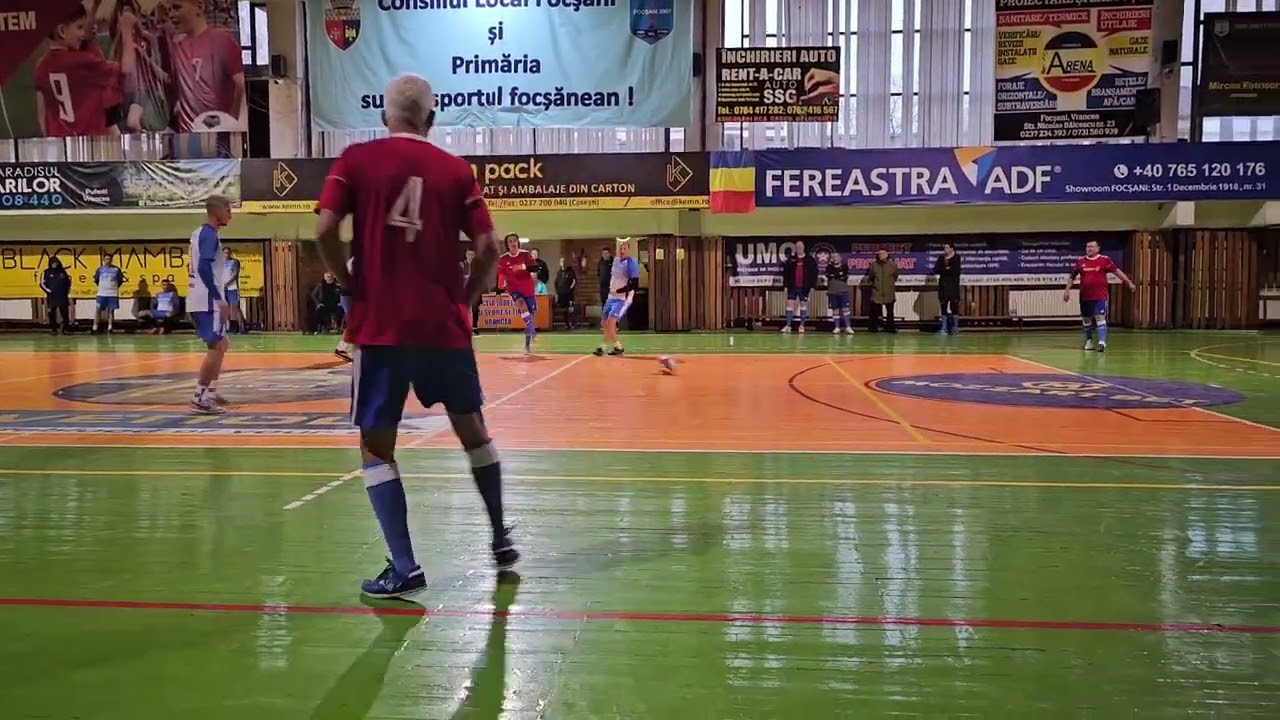 Cupa Câmpineanca, minifotbal old-boys, Sala Polivalentă Focșani, 10 februarie 2026