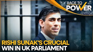 UK PM's first victory in New Rwanda Asylum law | WION Race to Power