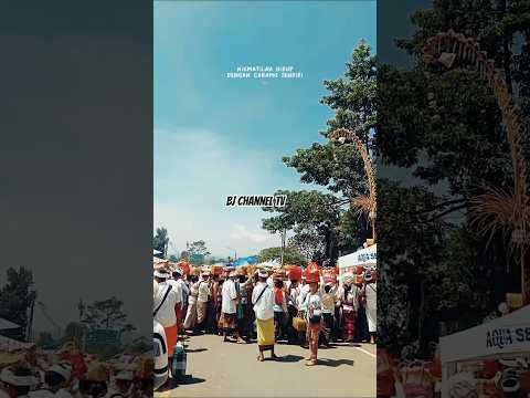 tradisi Tangkil pura Besakih #rahayu