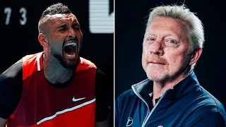 Nick Kyrgios hammers Boris Becker over time in jail as tennis feud erupts again