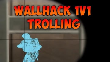 1v1 Wall Hack Trolling! (CS:GO)